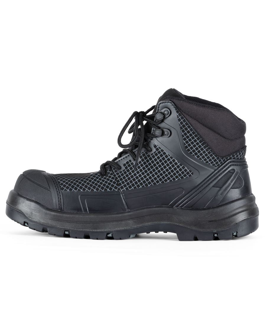 JB's TRUE NORTH SAFETY BOOT BLACK/GREY
