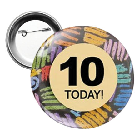 Button Badge Round 44mm  - BB003