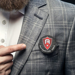 Button Badge Round 44mm  - BB003