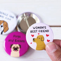 Button Badge Round 25mm  - BB004