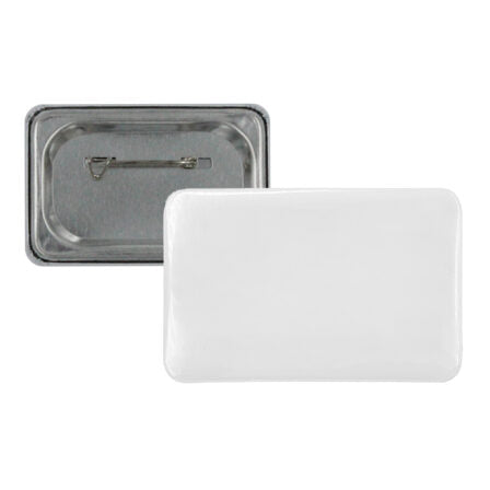 Button Badge Rectangle  - BB006