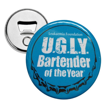 Button Badge Fridge Magnet Bottle Opener  - BB007