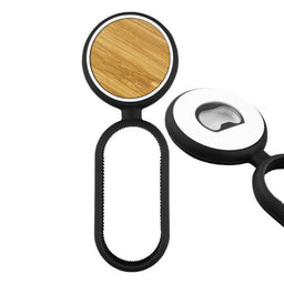 Multifuncation Bamboo Bottle Opener  - BBO002