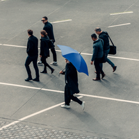 BLUNT Exec Umbrella 138cm Canopy