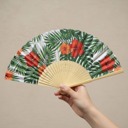 Bamboo Paper Hand Fan  - BFP001