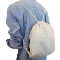 Calico Library Bag Drawstrings - CB003