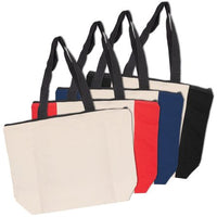 Calico Zip Shopper - CB007