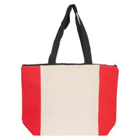 Calico Zip Shopper - CB007