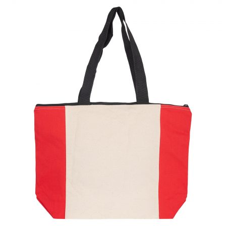 Calico Zip Shopper - CB007