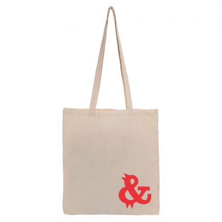 Long Handle Calico Shopper - CB009