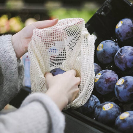 Cuban Cotton Mesh Produce Bag - CB013