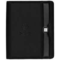 Cutter & Buck Nappa Leather A4 Zippered Compendium
