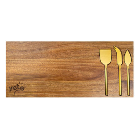 Yeto Cheeseboard and Knife Set  - CBD009