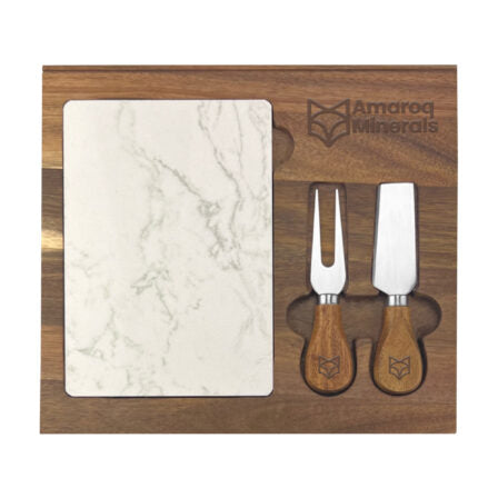 Fuzo Marble Cheeseboard and Knife Set  - CBD010