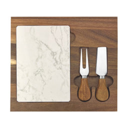 Fuzo Marble Cheeseboard and Knife Set  - CBD010
