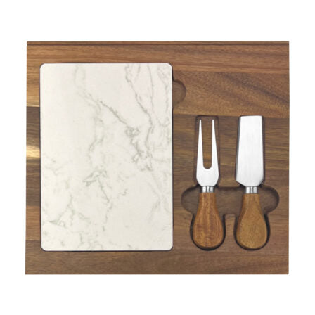 Fuzo Marble Cheeseboard and Knife Set  - CBD010