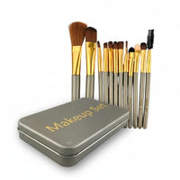 12-Piece Brush with Metal Box Set - CBS001
