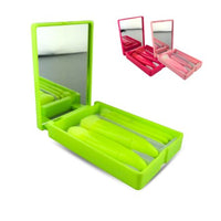 5 Brushes with a Plastic Mirror Box - CBS003
