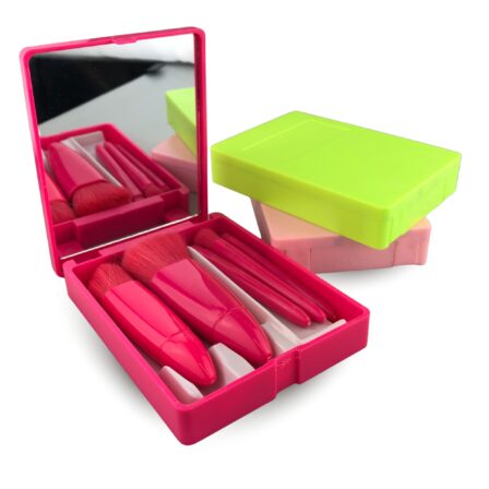 5 Brushes with a Plastic Mirror Box - CBS003