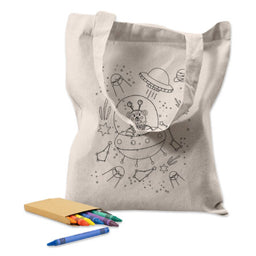 Colouring Calico Bag No Gusset - CCB001