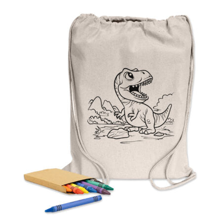 Colouring Calico Library Bag - CCB003