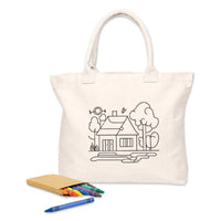 Colouring Calico Shopper No Gusset - CCB004