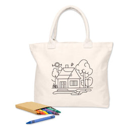 Colouring Calico Shopper No Gusset - CCB004