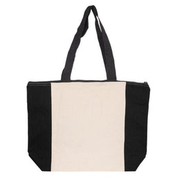 Colouring Calico Zip Shopper - CCB007