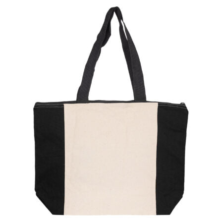 Colouring Calico Zip Shopper - CCB007