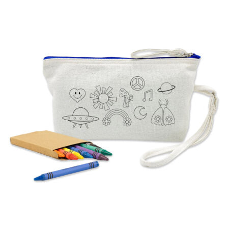 Colouring Canvas Cosmetic Bag - CCB008