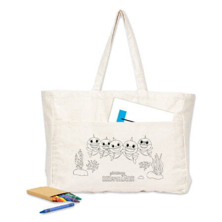 Colouring Delton Canvas Large Shopper - CCB010