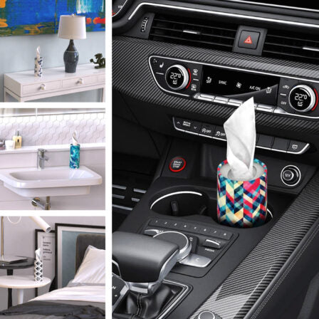 Car Bucket Dry Tissue - CCT002