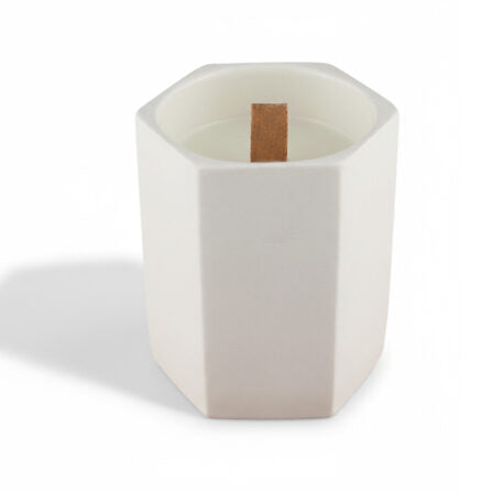 Noosa Hexagon Ceramic Candle - CD007