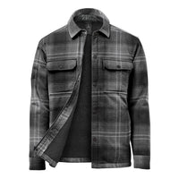 Men's Highland Sherpa Lined Plaid Jacket