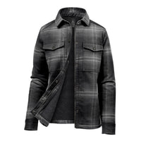 Women's Highland Sherpa Lined Plaid Jacket
