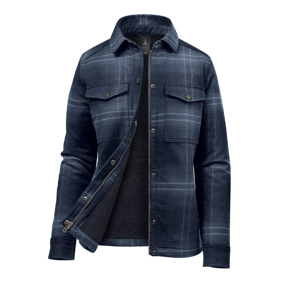 Women's Highland Sherpa Lined Plaid Jacket