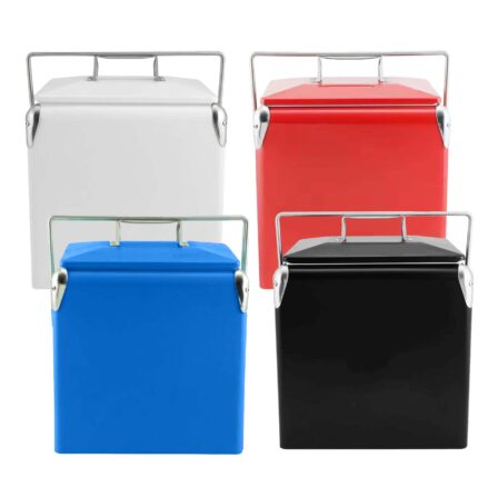 Retro Metal Ice Cooler Box 13L  - CL007