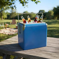 Retro Metal Ice Cooler Box 13L  - CL007