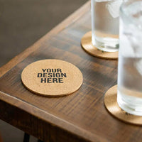 Vineyards Cork Coaster-Round  - CST004
