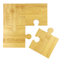 Puzzle Bamboo Coaster Set  - CST012