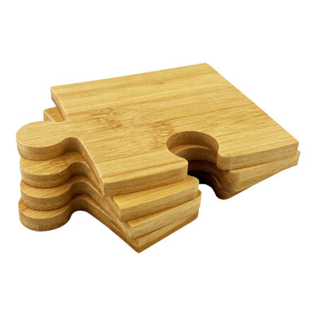 Puzzle Bamboo Coaster Set  - CST012