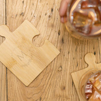 Puzzle Bamboo Coaster Set  - CST012