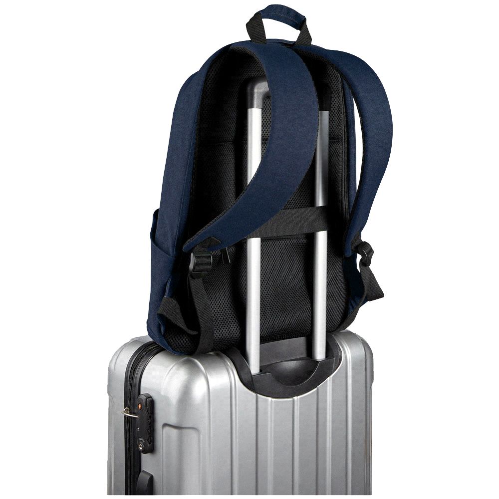 Darani GRS Recycled Canvas Anti-Theft 15" 21L Laptop Backpack