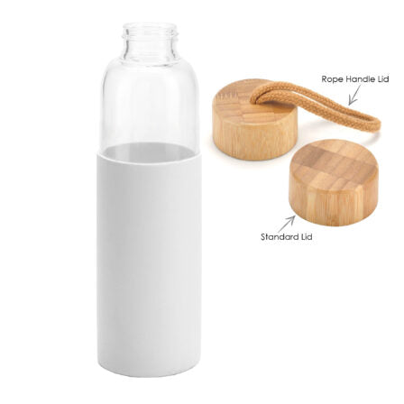 Honya Glass Drink Bottle with Sleeve  - DB031