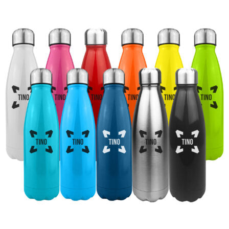Komo Shiny Stainless Steel Drink Bottle Single Wall  - DB043