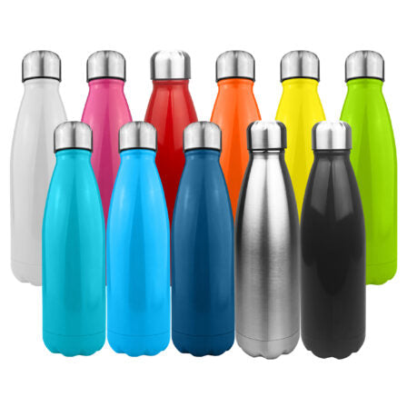 Komo Shiny Stainless Steel Drink Bottle Single Wall  - DB043