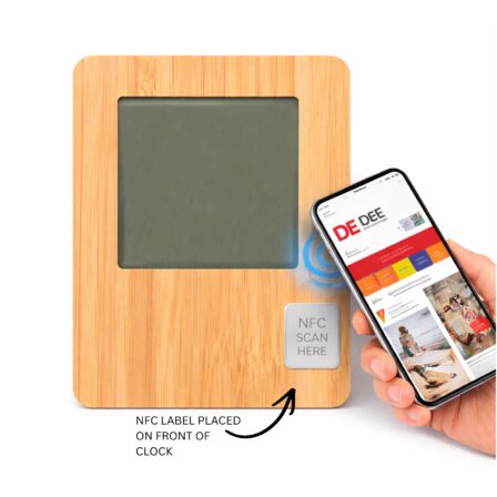 Bamboo Desk Clock  - DC001