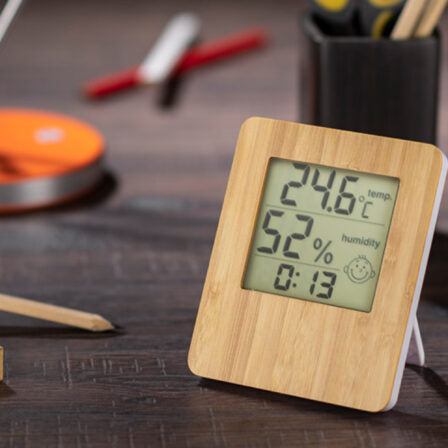 Bamboo Desk Clock  - DC001