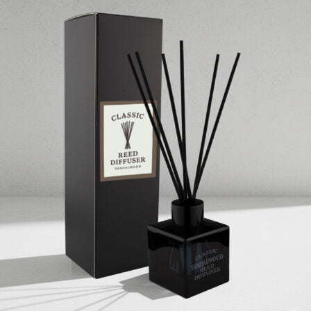 Classic Reed Diffuser €“ 50ml Square - DF002