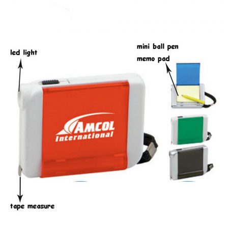 Tape Measure with Pen and Memo Pad - DS012